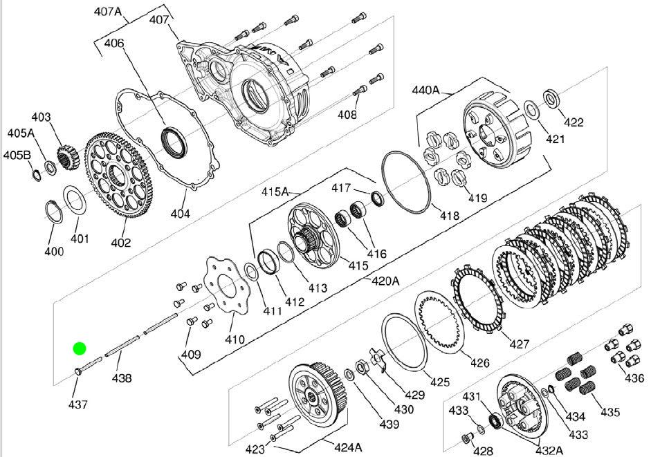 PLACA PARA IMPULSO DE EMBRAIGEM SUPER SHIFTER (437)