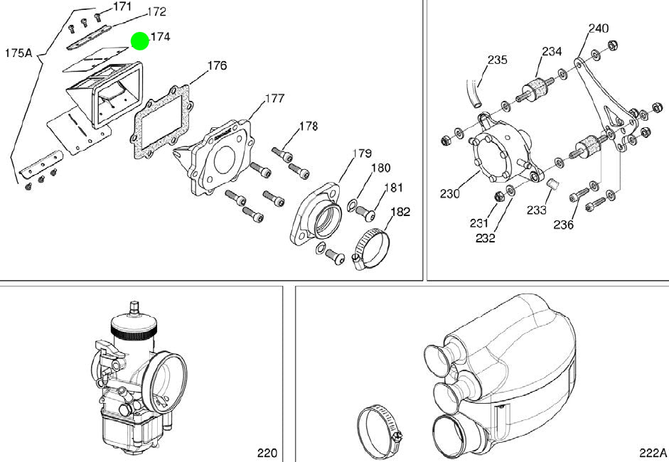 KIT 2 LAMELAS DE CARBONO Super Shifter (174)