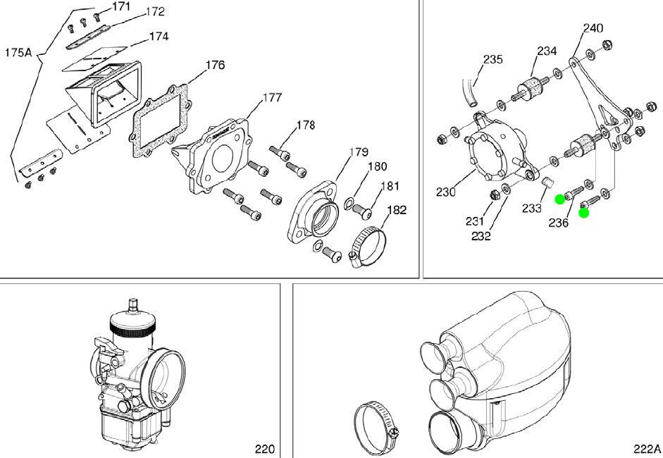 PARAFUSO M6X35 SUPER SHIFTER (236)