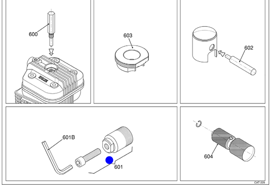 EXTRACTOR DE EMBRAIAGEM X30 (601)