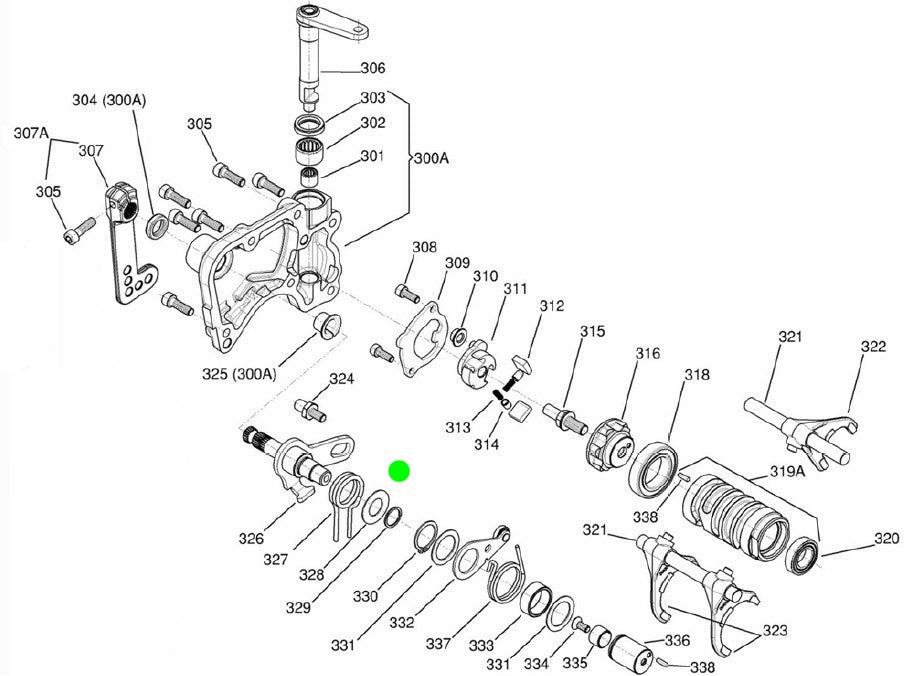 ANILHA PARA MOLA DE ÁRVORE DE COMANDO SUPER SHIFTER (327)