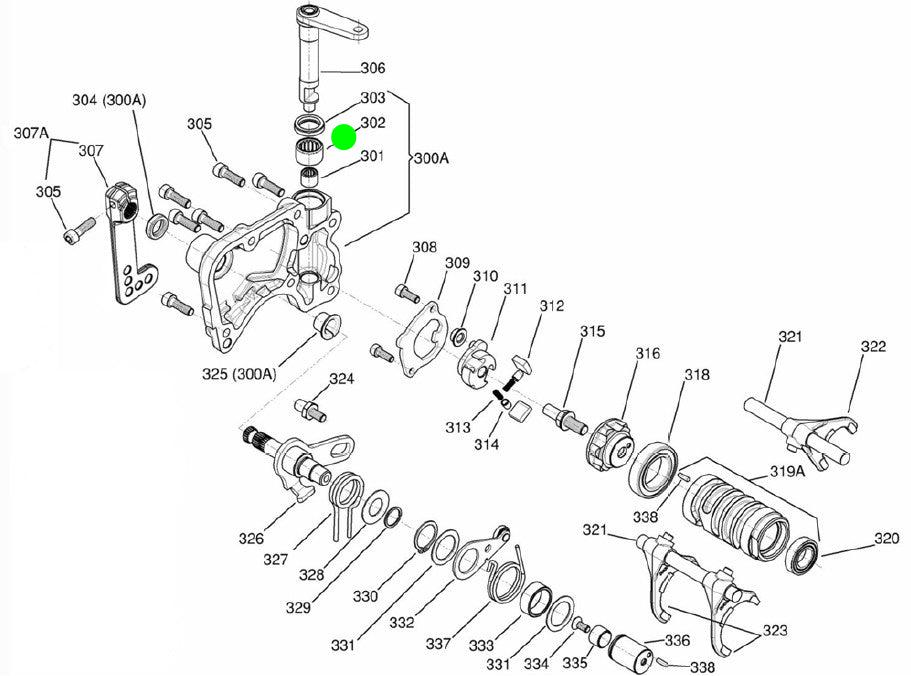 ROLAMENTO DE AGULHAS HK 1412 Super Shifter (302)