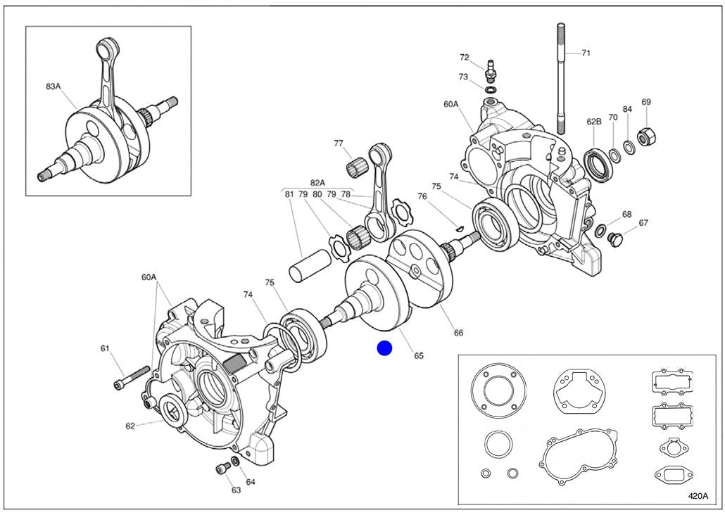 MEIA CAMBOTA (lado embraiagem/ Pinhão) X30 (65)