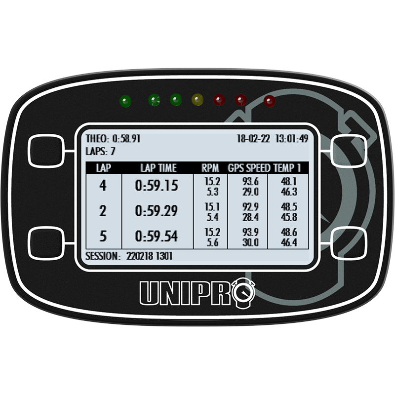 Unigo ONE Laptimer KIT 3