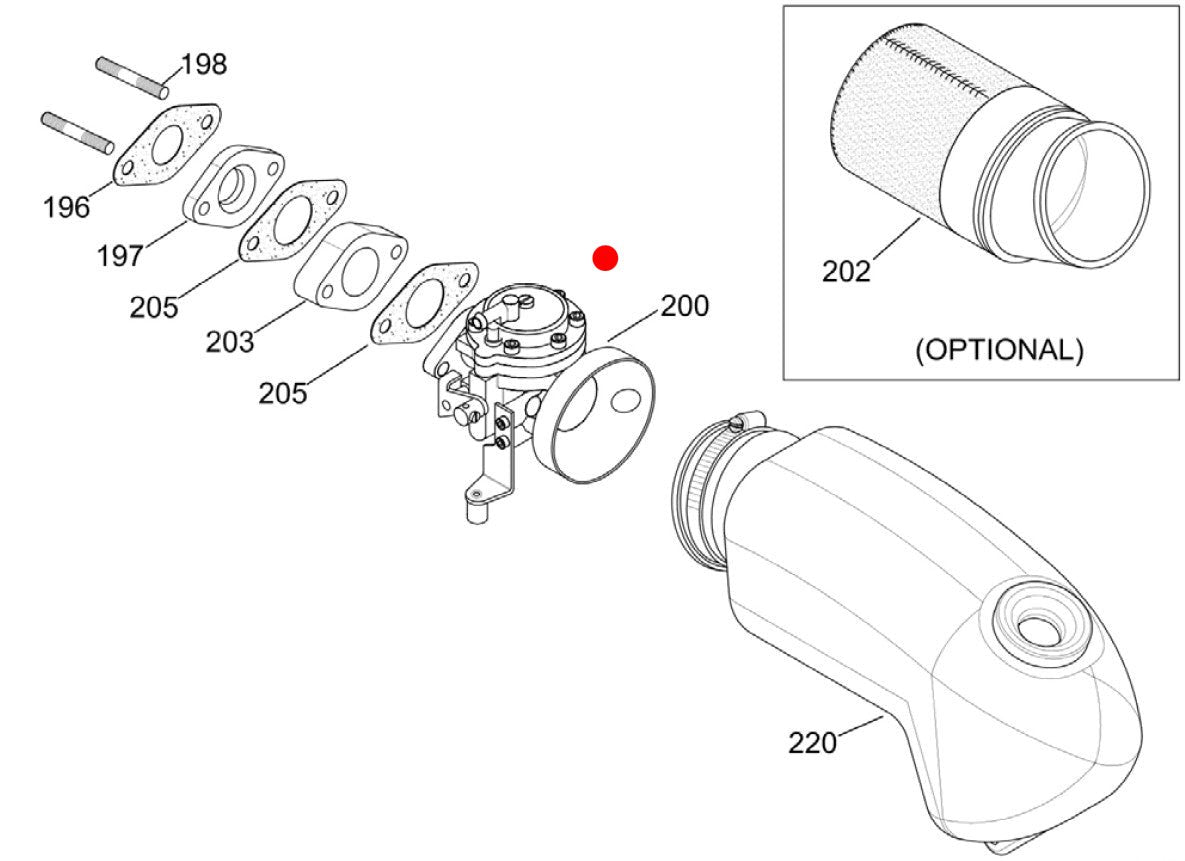 Carburador Tillotson HW-31A Mini X30 (200)