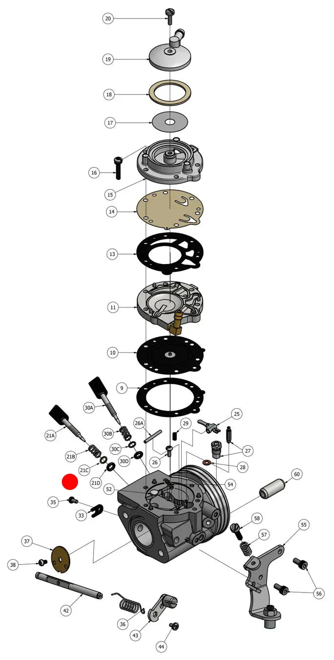 ANILHA AGULHA DE AFINAÇÃO MINI X30 E X30 (21C / 21)