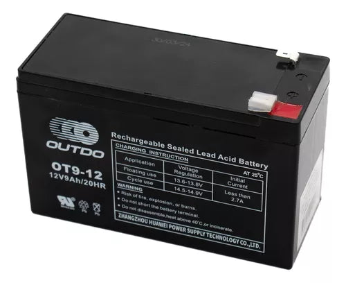 BATERIA DE CHUMBO 12V 9AH