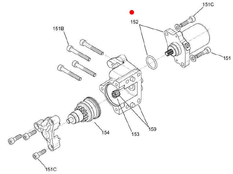 MOTOR DE ARRANQUE Mini X30 (152)