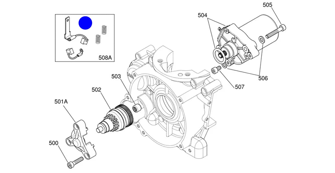 KIT ESCOVAS MOTOR DE ARRANQUE  (508A /507A)