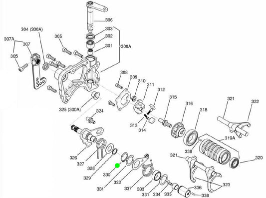 FREIO A20 DIN 471 SUPER SHIFTER (330)