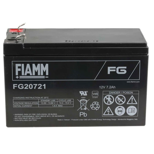 BATERIA DE CHUMBO 12 V 7,2Ah